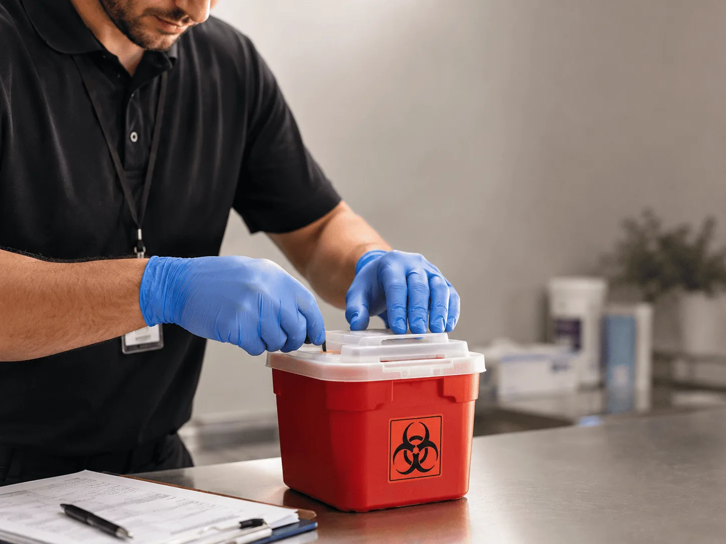 Why choose Sharps Waste Disposal in Hazelton, KS